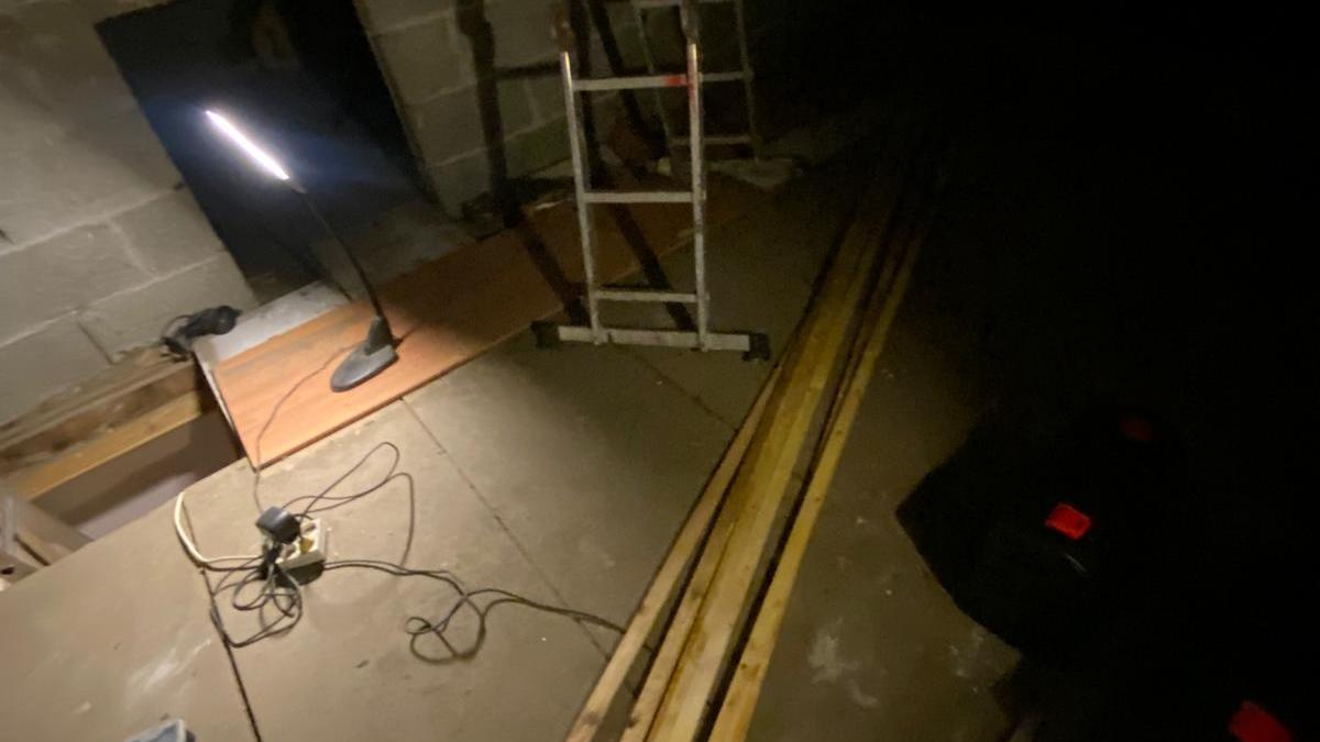 Accès aux combles pendant un chantier d'isolation