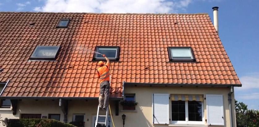 Nettoyage et protection : réalisation Mouredon Couverture