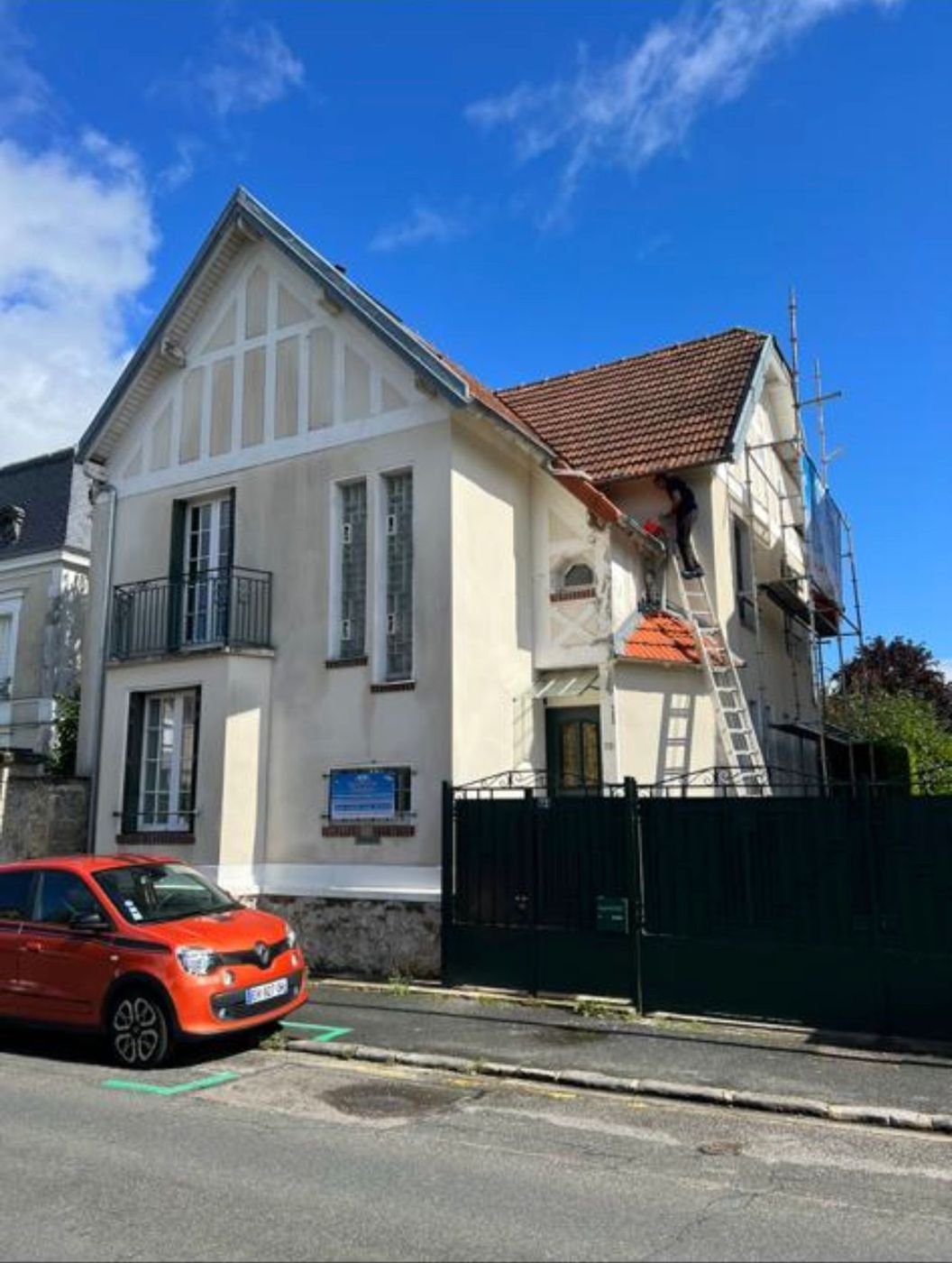 Ravalement de façade : réalisation Mouredon Couverture