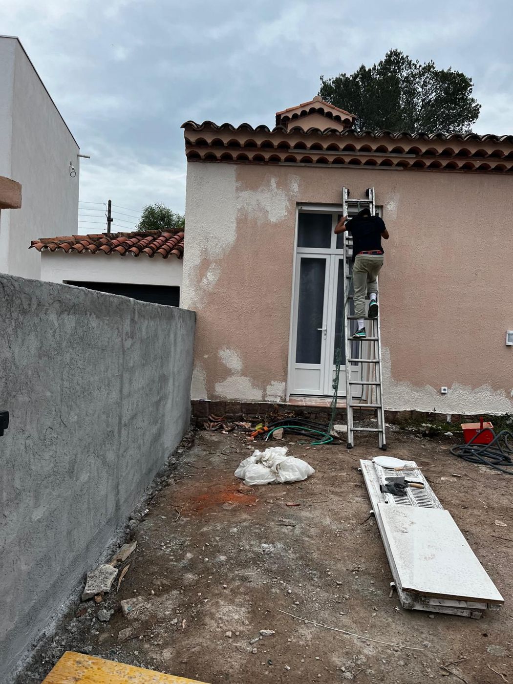 Ravalement de façade : réalisation Mouredon Couverture
