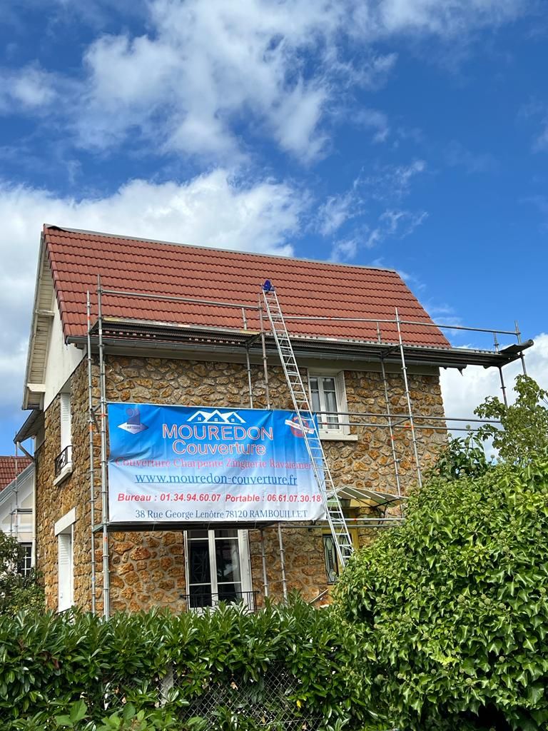 Ravalement de façade : réalisation Mouredon Couverture
