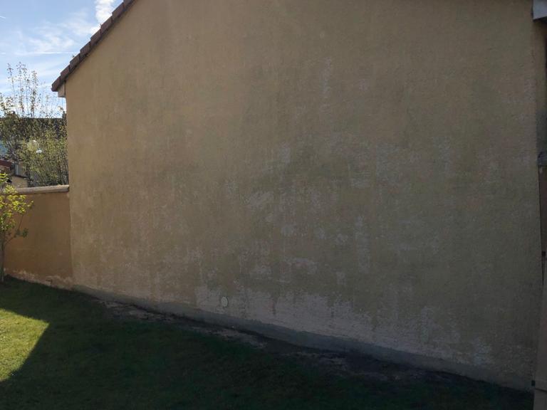 Nettoyage de façade : façade encrassée avant intervention