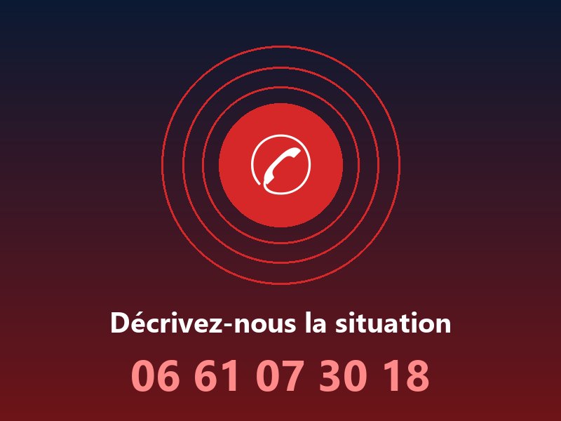 Urgence toiture : appelez le 06 61 07 30 18 et décrivez la situation
