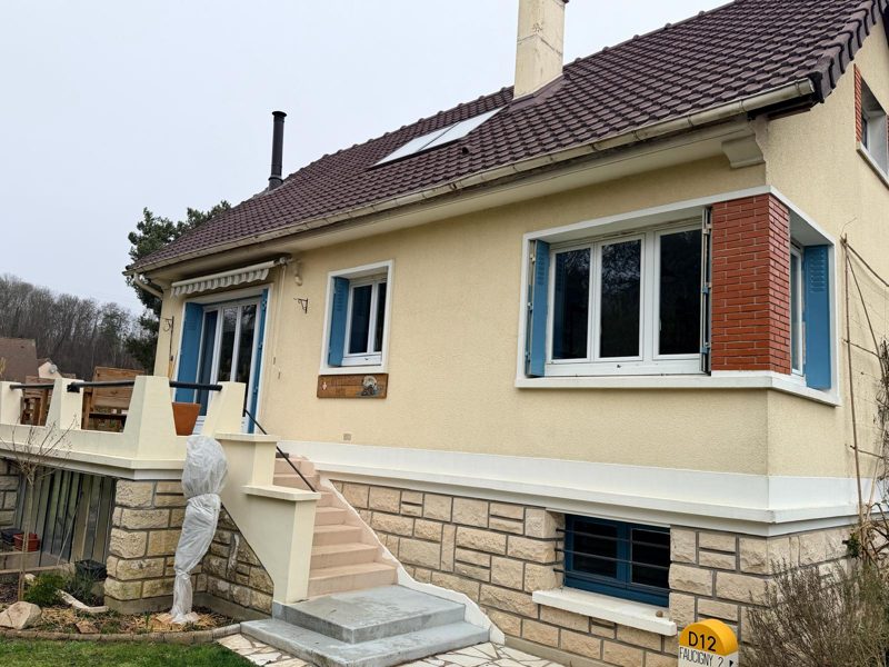 Chantier de couverture à Rochefort-en-Yvelines